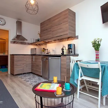 Les Meubles De Luchon - La Perle Bleue - Centre Luchon, Beau T2, 2 A 4 Personnes, Wifi Lägenhet